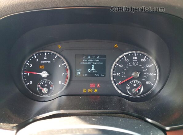 5XYP6DHC8LG065468 2020 KIA TELLURIDE Gray Vista del cuadro de instrumentos