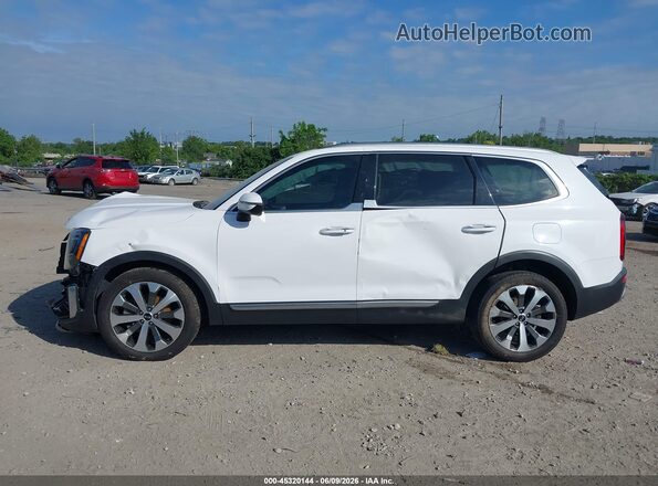 5XYP6DHC8MG158167 2021 KIA TELLURIDE White Սալոնի հետևի տեսք