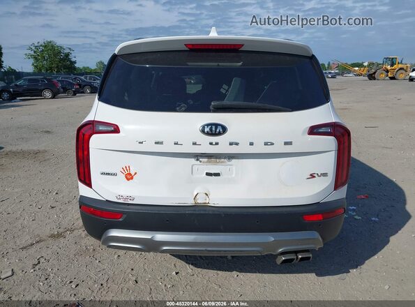 5XYP6DHC8MG158167 2021 KIA TELLURIDE White 
