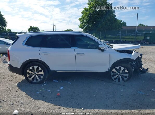 5XYP6DHC8MG158167 2021 KIA TELLURIDE White Սարքավորումների վահանակի տեսք