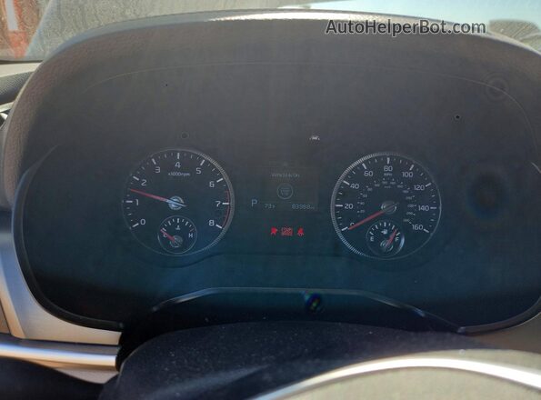 5XYP6DHC9LG071084 2020 KIA TELLURIDE Black Instrument cluster view