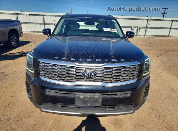 5XYP6DHC9LG071084 2020 KIA TELLURIDE Black Front view