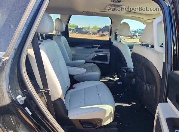 5XYP6DHC9LG071084 2020 KIA TELLURIDE Black Rear seats view