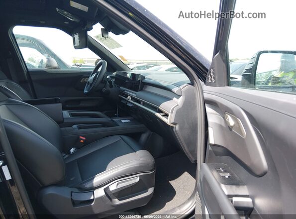5XYPEES1XVG016193 2027 KIA TELLURIDE Black Widok wnętrza z przodu