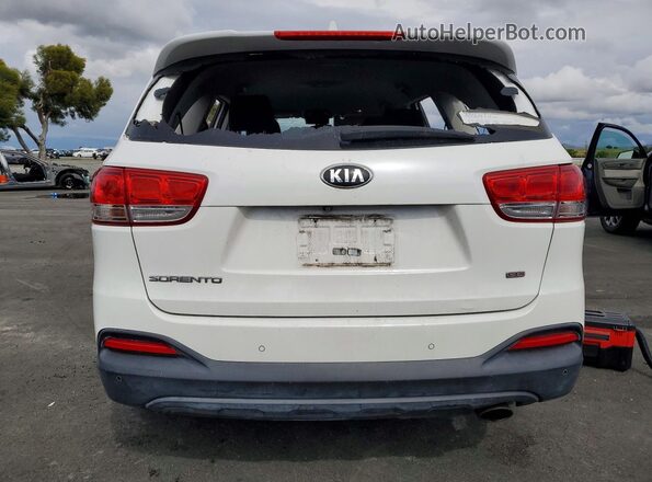 5XYPG4A31HG239170 2017 KIA SORENTO White 