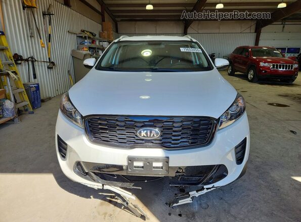 5XYPG4A32LG635519 2020 KIA SORENTO White Widok z przodu