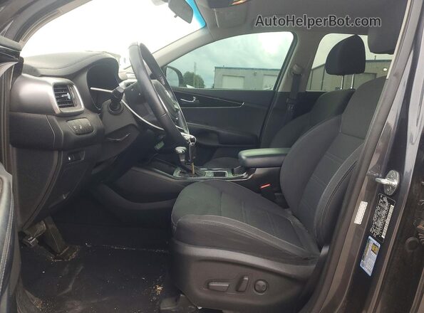 5XYPG4A32LG688317 2020 KIA SORENTO Blue Widok wnętrza z przodu