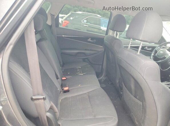 5XYPG4A32LG688317 2020 KIA SORENTO Blue Widok wnętrza z tyłu