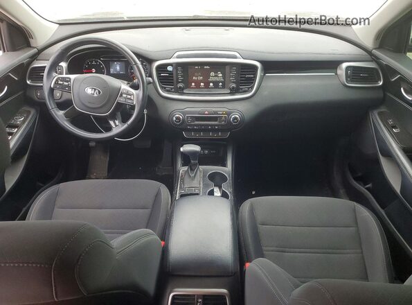 5XYPG4A32LG688317 2020 KIA SORENTO Blue Widok deski rozdzielczej