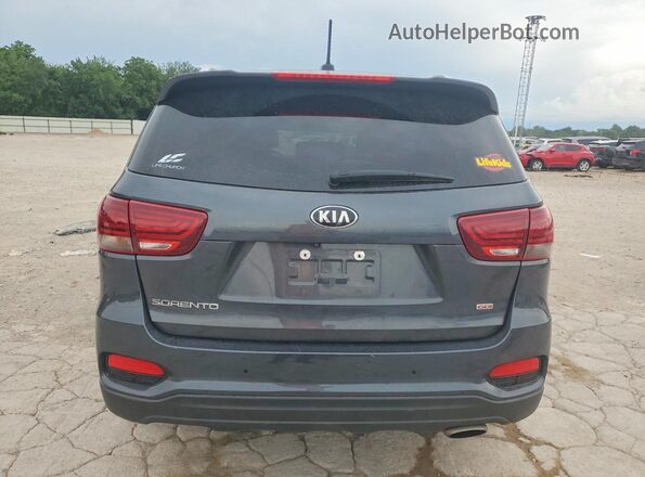 5XYPG4A32LG688317 2020 KIA SORENTO Blue Widok z tyłu