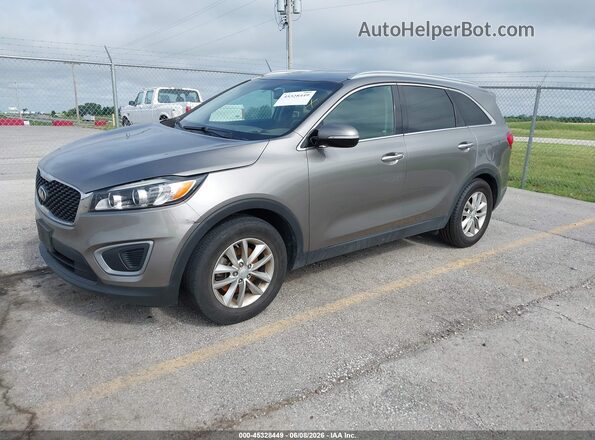 5XYPG4A34GG054013 2016 KIA SORENTO Silver 