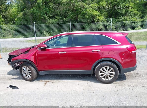 5XYPG4A35HG192001 2017 KIA SORENTO Burgundy სალონის 360-გრადუსიანი ხედი