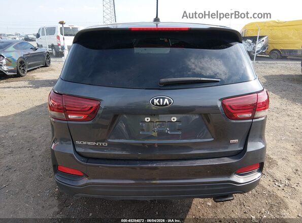 5XYPG4A35KG522792 2019 KIA SORENTO Gray 