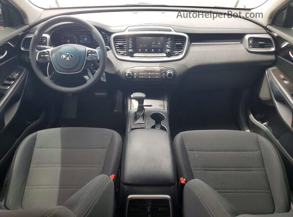 5XYPG4A35KG572303 2019 KIA SORENTO Silver 