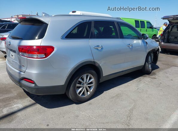 5XYPG4A36GG034006 2016 KIA SORENTO Silver 