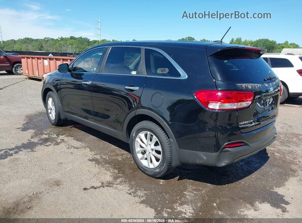 5XYPG4A37HG281925 2017 KIA SORENTO Black Trasero izquierdo
