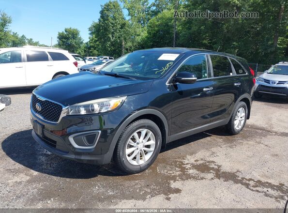 5XYPG4A37HG281925 2017 KIA SORENTO Black Vista tres cuartos delantera izquierda