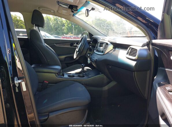 5XYPG4A37HG281925 2017 KIA SORENTO Black Vista interior delantera