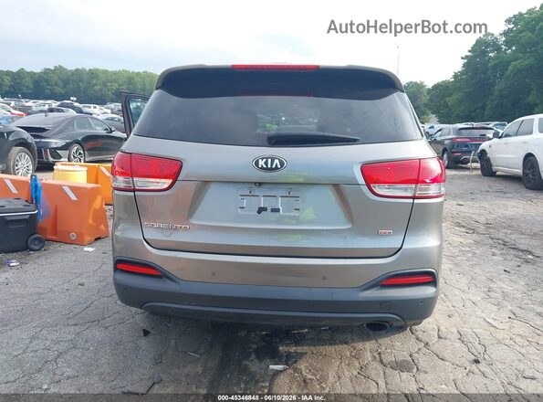 5XYPG4A38GG061675 2016 KIA SORENTO Gray 
