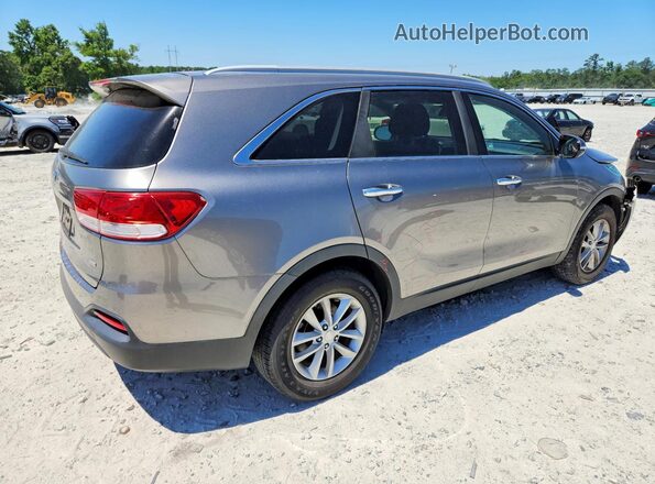 5XYPG4A38GG140344 2016 KIA SORENTO Gray 