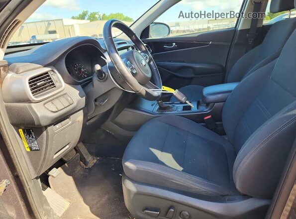 5XYPG4A38HG215836 2017 KIA SORENTO Charcoal 