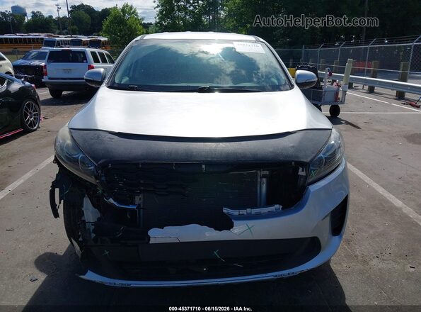 5XYPG4A38KG562218 2019 KIA SORENTO Silver Widok wnętrza z tyłu