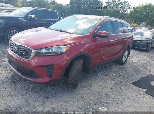 5XYPG4A38LG672672 2020 KIA SORENTO Красный Передняя левая четверть