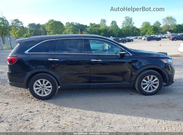 5XYPG4A38LG691691 2020 KIA SORENTO Black Rear interior view