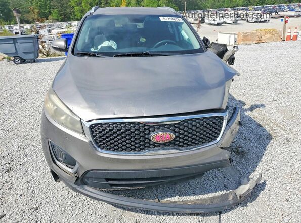 5XYPG4A39GG048448 2016 KIA SORENTO Gray 
