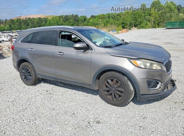 5XYPG4A39GG048448 2016 KIA SORENTO Gray 