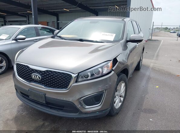 5XYPG4A39GG101794 2016 KIA SORENTO Gray Դիմացի տեսք