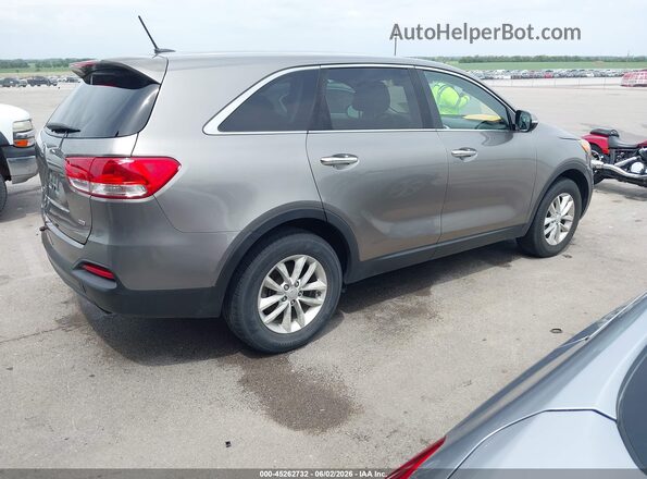 5XYPG4A39GG101794 2016 KIA SORENTO Gray Հետևի աջ