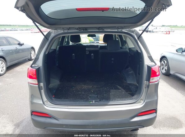 5XYPG4A39GG101794 2016 KIA SORENTO Gray 