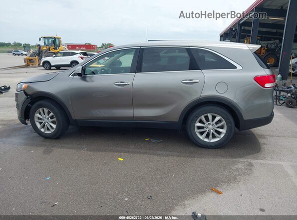 5XYPG4A39GG101794 2016 KIA SORENTO Gray Սալոնի 360 աստիճան տեսք