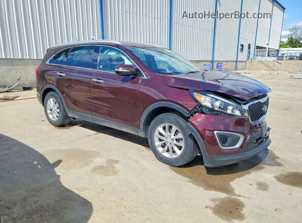 5XYPG4A39HG294398 2017 KIA SORENTO Purple 