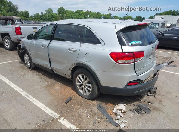5XYPG4A39JG344349 2018 KIA SORENTO Silver უკანა მარცხენა