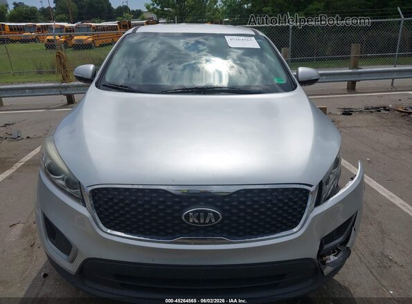 5XYPG4A39JG344349 2018 KIA SORENTO Silver ხელსაწყოთა პანელის ხედი