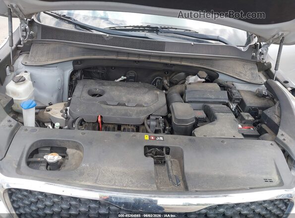 5XYPG4A39JG344349 2018 KIA SORENTO Silver უკანა ხედი