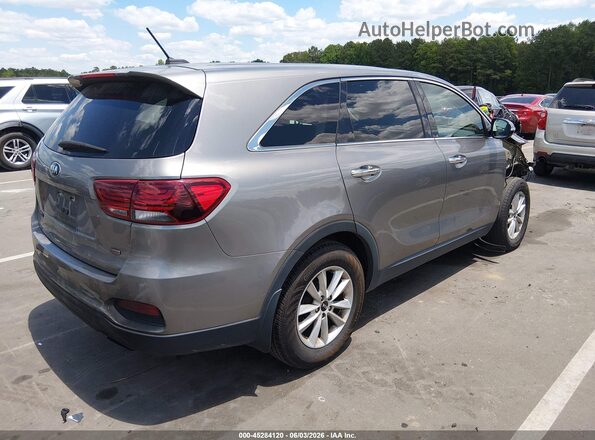 5XYPG4A39KG546626 2019 KIA SORENTO Gray Trasero derecho