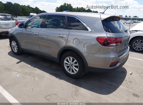 5XYPG4A39KG546626 2019 KIA SORENTO Gray Trasero izquierdo