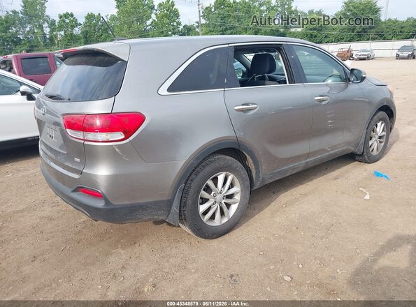 5XYPG4A3XGG007892 2016 KIA SORENTO Бежевый Задняя правая четверть