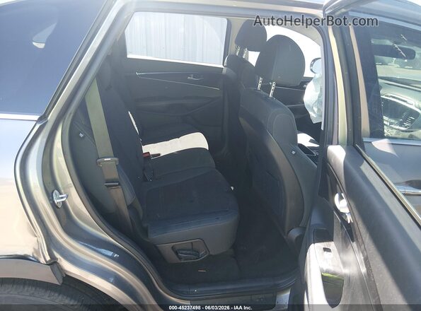 5XYPG4A3XJG407474 2018 KIA SORENTO Gray Вид наклейки з VIN-кодом