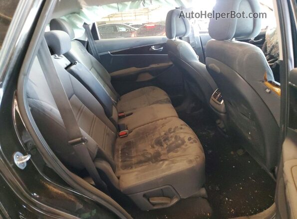 5XYPG4A56HG194471 2017 KIA SORENTO Black Սալոնի հետևի տեսք