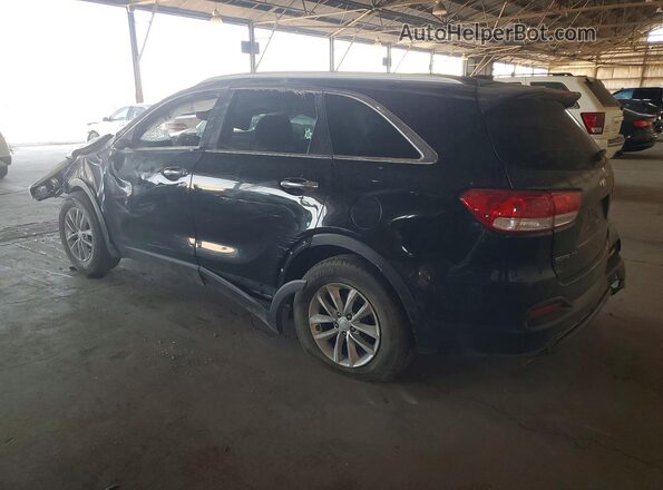5XYPG4A56HG194471 2017 KIA SORENTO Black Հետևի ձախ