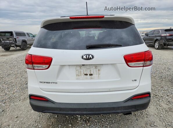 5XYPG4A57HG296782 2017 KIA SORENTO White 