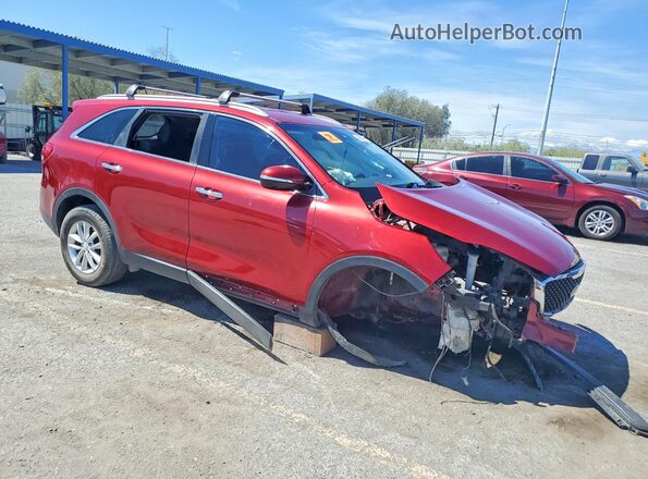 5XYPG4A59HG272709 2017 KIA SORENTO Red წინა მარჯვენა