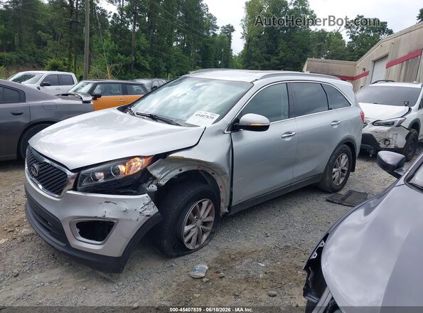 5XYPGDA30GG024345 2016 KIA SORENTO Silver Передня ліва чверть