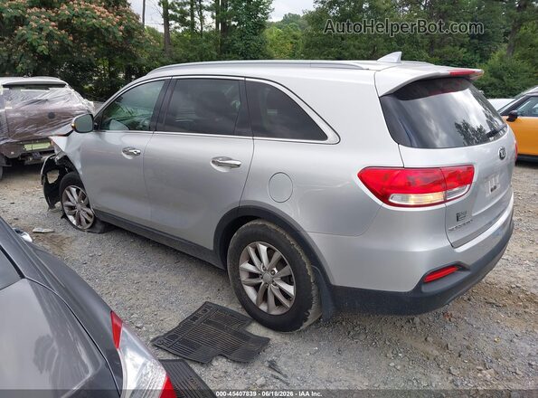5XYPGDA30GG024345 2016 KIA SORENTO Silver Задня ліва чверть