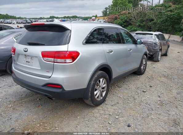 5XYPGDA30GG024345 2016 KIA SORENTO Silver Задня права чверть