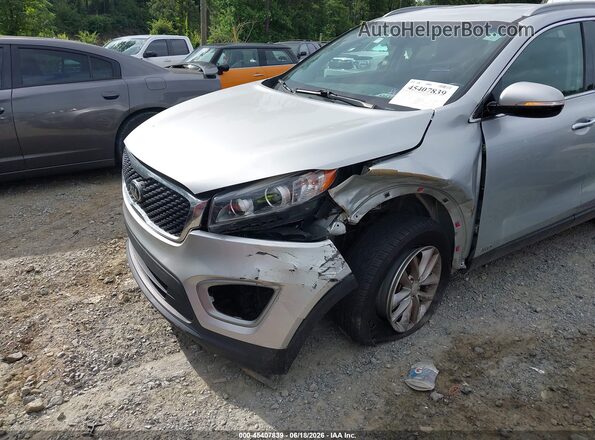 5XYPGDA30GG024345 2016 KIA SORENTO Silver Вид спереду